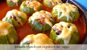 Abobrinha recheada com carne na airfryer – airfryer