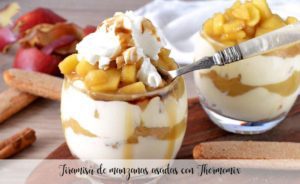 Tiramisu de maçã assada com Thermomix