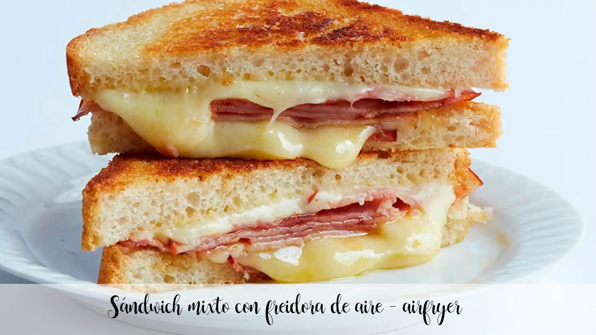 Sandu&iacute;che misto com airfryer &ndash; airfryer