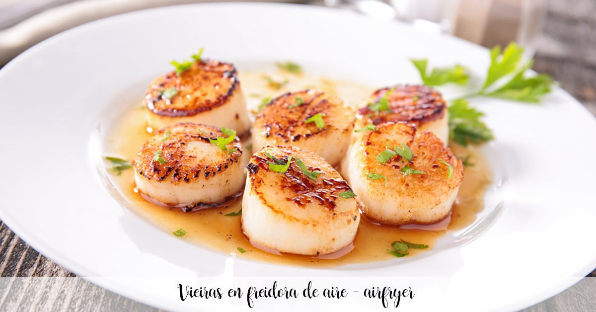 Vieiras na airfryer &ndash; airfryer