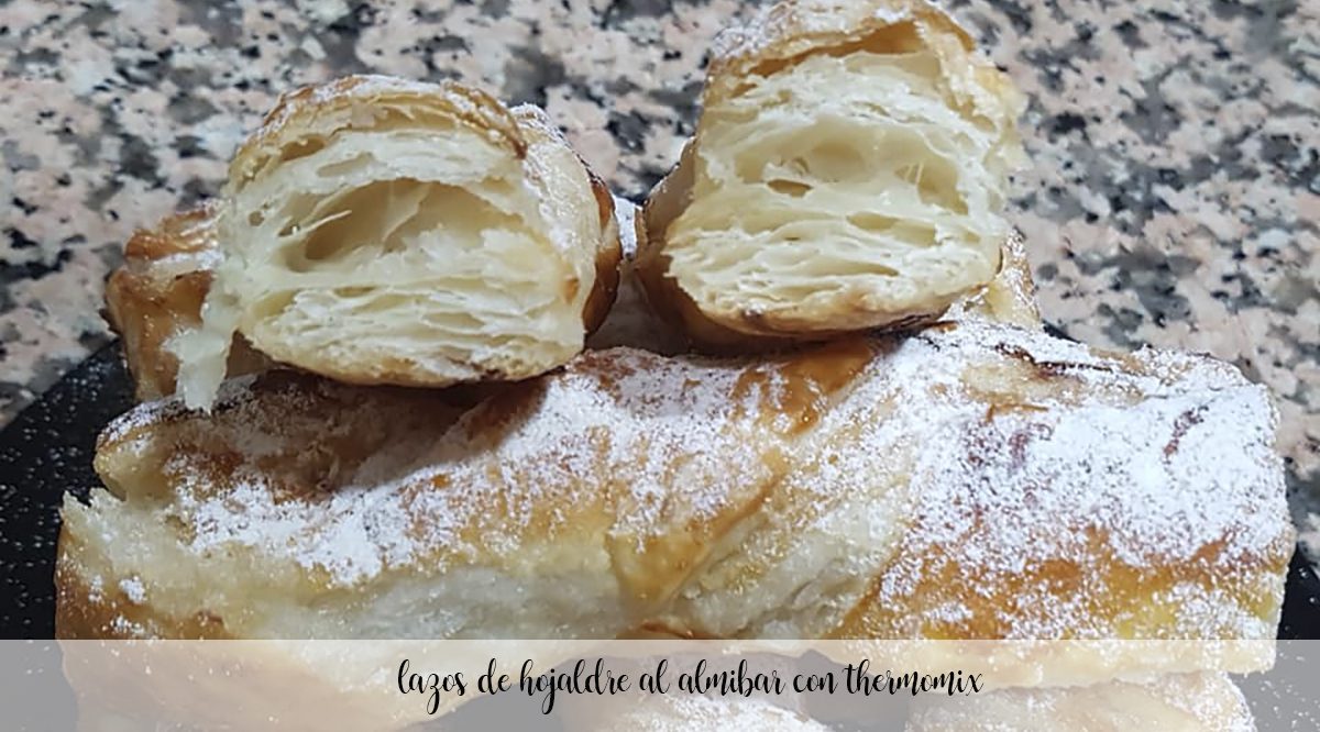 loops de massa folhada em calda com thermomix
