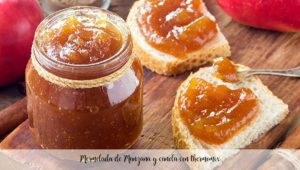 Compota de maçã e canela com thermomix