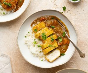 Caril de tofu em Thermomix