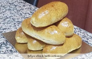 Bollycao recheado com Nutella com thermomix
