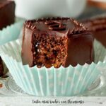 Tarta mini Sacher sin gluten con thermomix