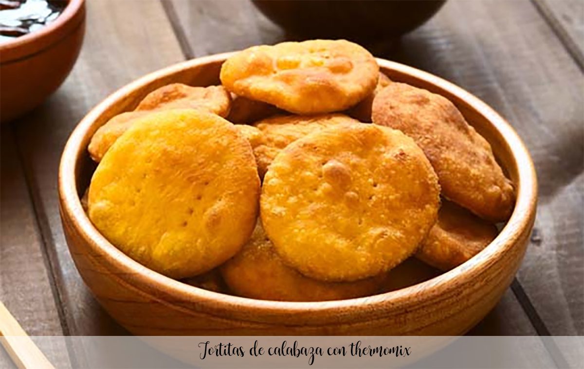 Panquecas de abóbora com thermomix