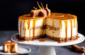 Cheesecake de caramelo com termomix