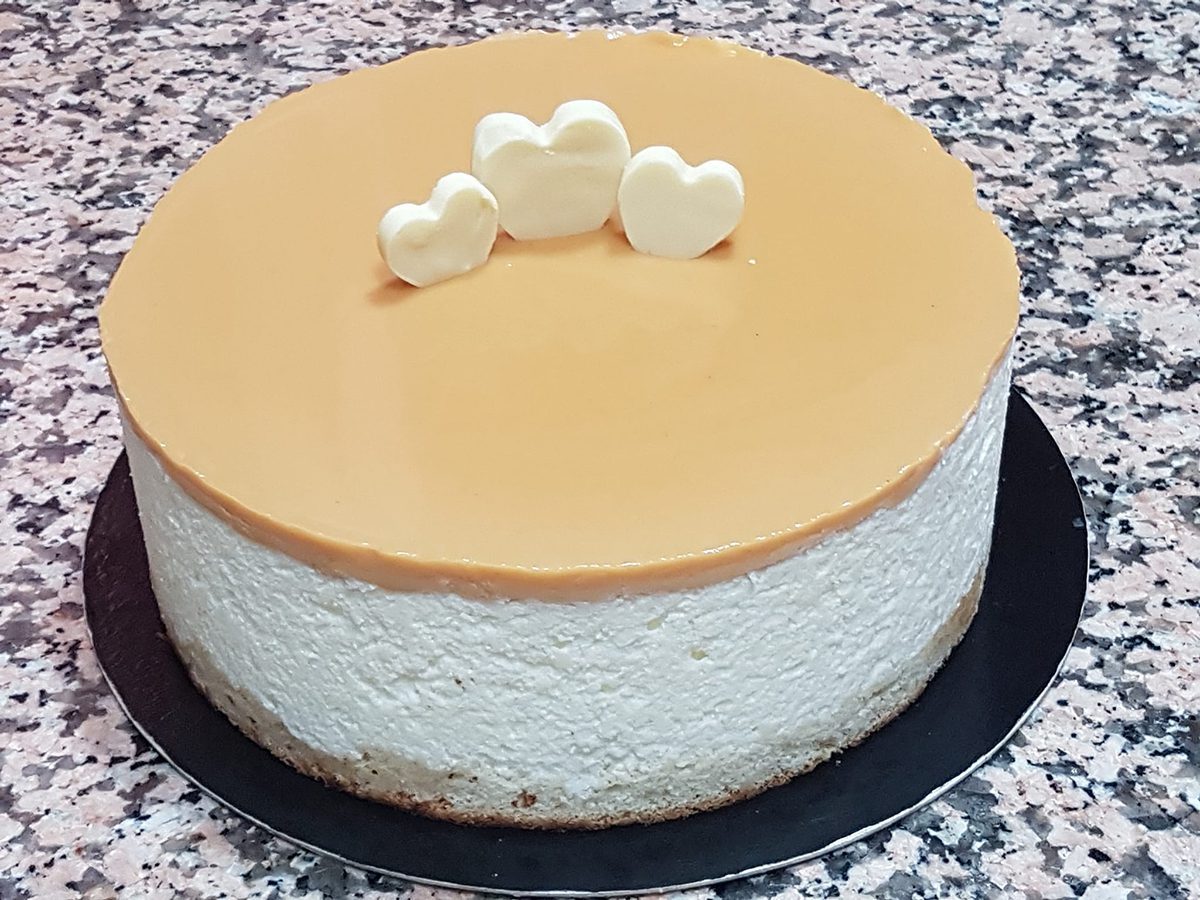 Bolo Mousse de chocolate e caramelo com termomix