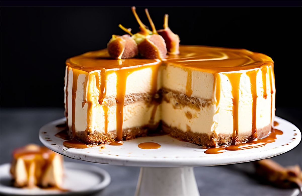 Cheesecake de caramelo com termomix