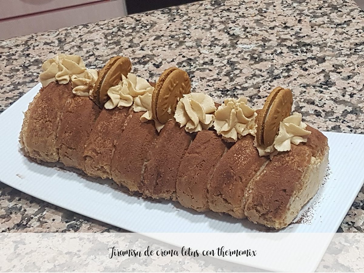 Tiramisu de creme de l&oacute;tus com termomix