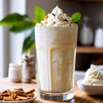 Smoothie de baunilha e menta com Thermomix