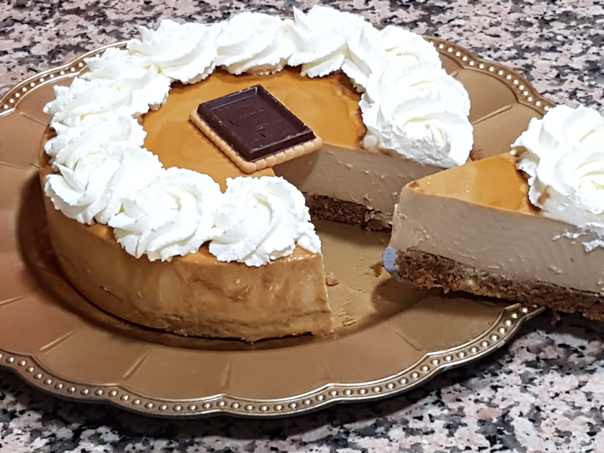 Café cremoso e creme com termomix