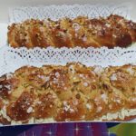 Trança roscon de pistache com termomix