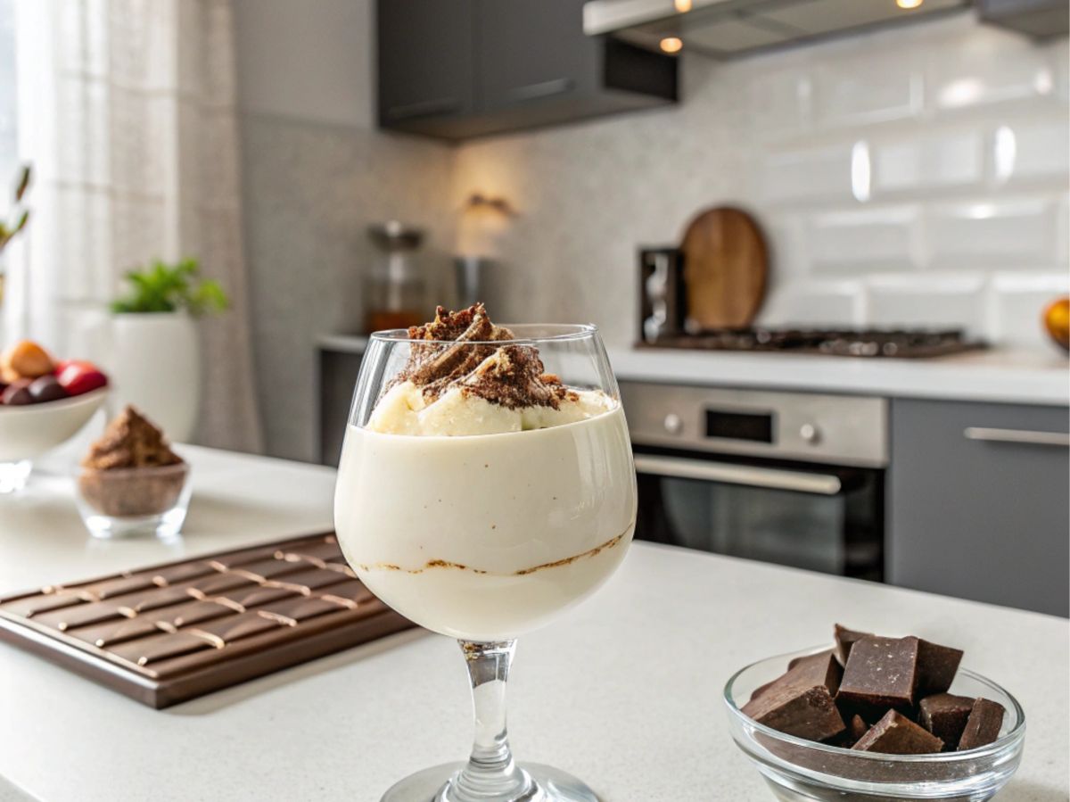 Mousse de Toblerone Branco com Bimby