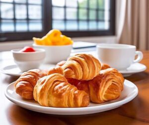 Mini croissants com Thermomix