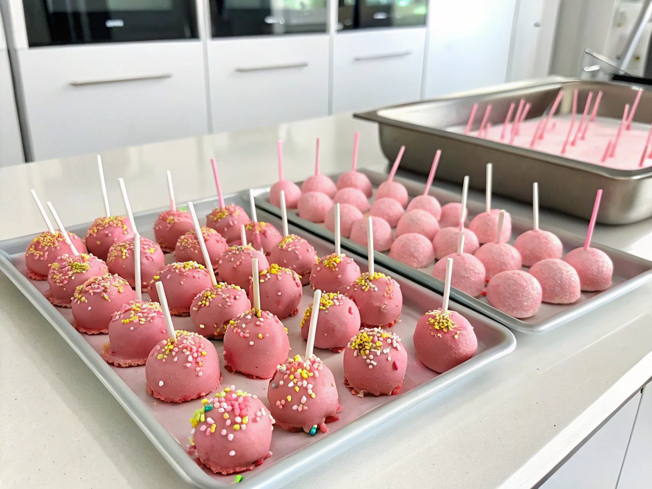 Bolo Pantera Cor de Rosa com Bimby