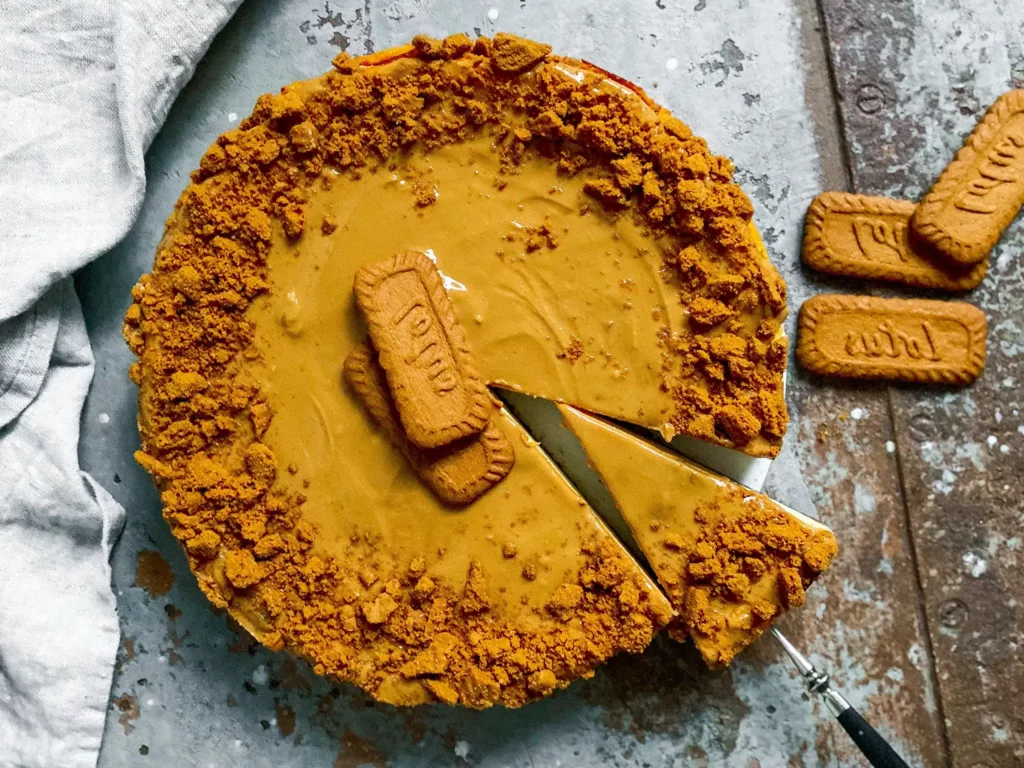 Lotus Cheesecake com Quark em Thermomix