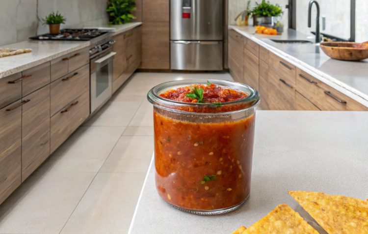 Molho de tomate e jalape&ntilde;o picancing (Thermomix)