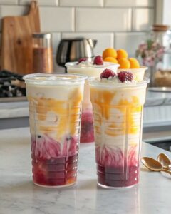 Mango Berry Bliss Frappuccino do Starbucks com o Bimby